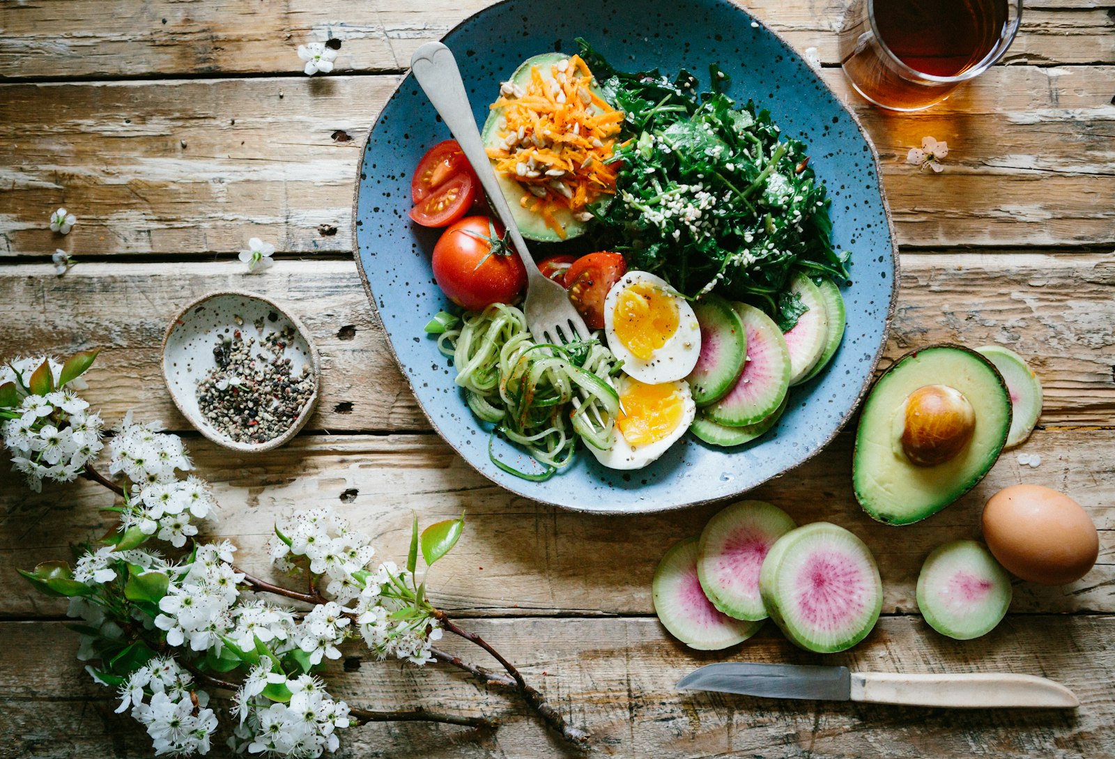 Platillos frescos y balanceados para un plan nutricional saludable